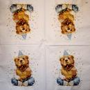 137 Teddy - 3-ply (blue)